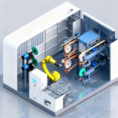 কেনা Flexible Robotic Finishing System for Metal Castings Grinding Polishing and Deburring Automation Solution অনলাইনে উৎপাদন