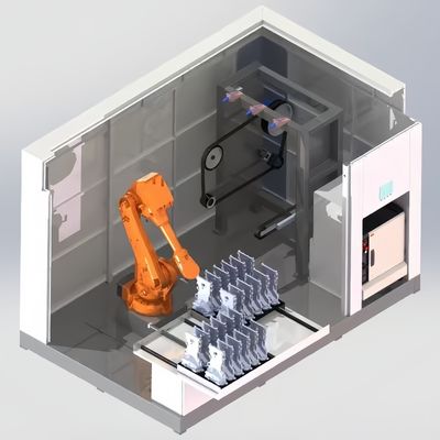 কেনা Modular Robotic Finishing System for Metal Castings Automated Grinding and Precision Polishing Equipment অনলাইনে উৎপাদন