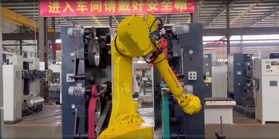 অটোমেটেড রোবোটিক পলিশিং মেশিন FANUC রোবট সেল M-20iD/25 সহ