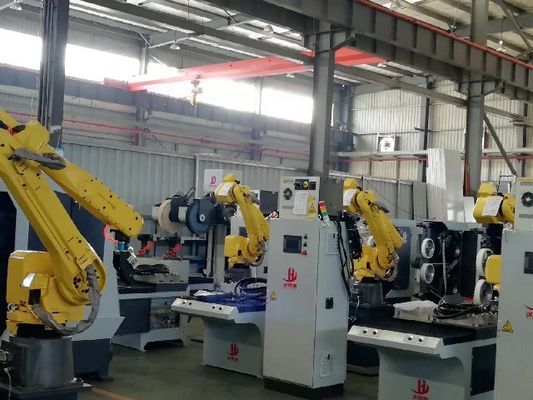 নদীর গভীরতানির্ণয় হ্যান্ডেলের জন্য 10.5KW ফুনাক রোবোটিক পলিশিং মেশিন
