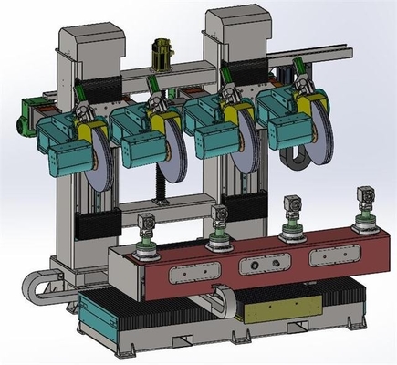 ব্রাস ফিটিং ট্যাপের জন্য 380V ইউনিভার্সাল CNC পলিশিং মেশিন